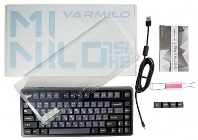 Клавиатура Varmilo Minilo Classic Black 75 HE Huano Mag Marble (A99A120K7A5A06A080/D)