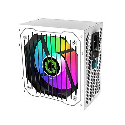 Блок питания Gamemax VP-700-RGB-M White, 80+ Bronze (VP-700-RGB-M/WHITE) (ULC-CT021_Beige)