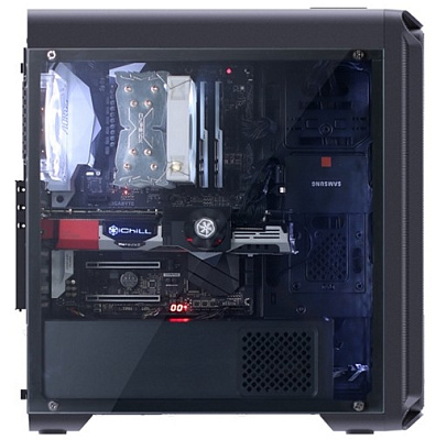 Корпус Zalman I3 BLACK (I3 BLACK)