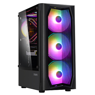  Корпус Zalman N4 Rev.1, Midi Tower, Черный (N4 BLACK)