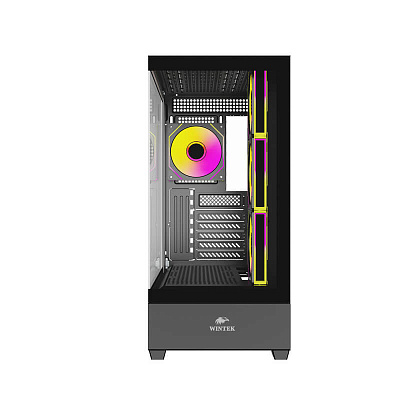 Корпус Wintek Tower 225-B TG, Black (225-B TG)