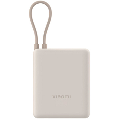Power bank Xiaomi PB1033MI, 10000 mAh, 33W, USB Type-C, USB, Tan (BHR9333GL TAN)