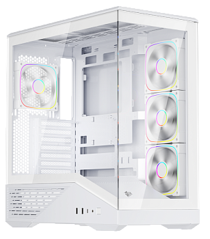 Компьютерный корпус 1STPLAYER FIREBASE GM7 White (GM7-WH-3FN7R-W-1FN7-W)