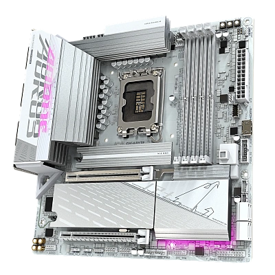 Материнская плата Gigabyte B860M AORUS ELITE WIFI6E ICE (B860M A ELT WF6E ICE)