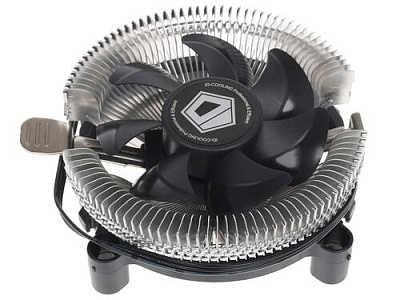 Кулер ID-Cooling DK-01S, S115X/1200/1700/AM2/AM4/FM1/FM2, 65W,8cm,3pin,Al, 2200rpm,28.7CFM,23.8dB (ID-CPU-DK-01S/S1700)