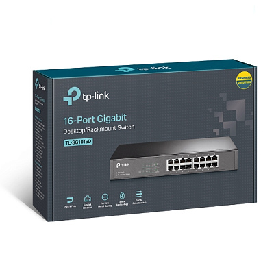 Коммутатор TP-Link TL-SG1016D (TL-SG1016D V12.0)