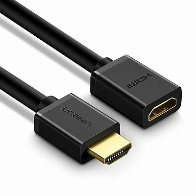 Кабель Ugreen HD107, HDMI V2.0, male-female, 3m (10145 OEM)