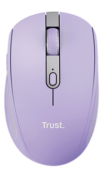 Мышь беспроводная Trust OZAA фиолетовый (25384)