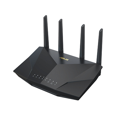 Сетевой маршрутизатор со встроенной беспроводной точкой доступа торговой ASUS RT-AX5400 (90IG0860-MO3B00)