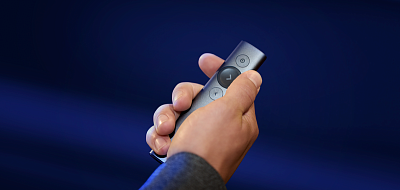 Пульт дистанционного управления Logitech Spotlight™ (презентер), серый (Slate) (910-004861)