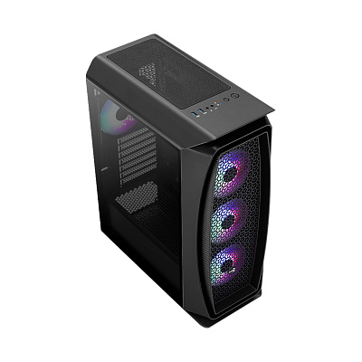 Компьютерный корпус Aerocool Aero One Frost без Б/П (Aero One Frost-G-BK-v1)