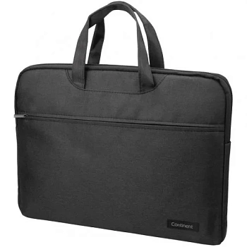 Сумка для ноутбука 15.6" Continent CC-107, Black, Полиэстер (CC-107BK)