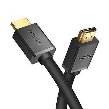 Интерфейсный кабель Ugreen HD104/10107 HDMI 2.0 папа-папа, 2 метра, Черный (10107)