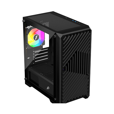 Компьютерный корпус 1STPLAYER TRILOBITE T5-BK без Б/П (T5-BK-4F2C3)