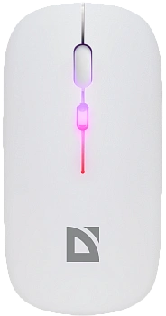Мышь беспроводная Defender Coda MB-261 белый (52262)