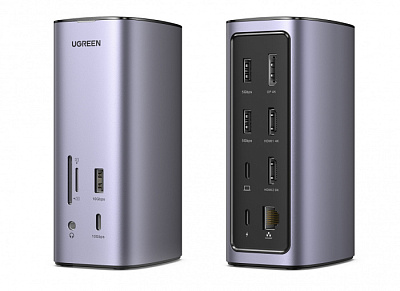 Док-станция USB-C 12-в-1 CM555 (90325)