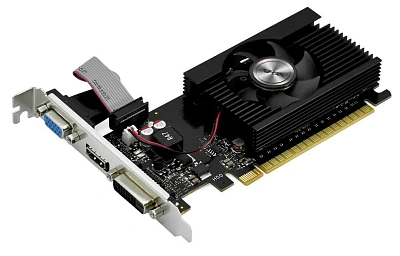 Видеокарта NVIDIA, 2 GB, Afox GT 710 DVI/HDMI/VGA, GDDR3/64-bit (AF710-2048D3L5-V3)
