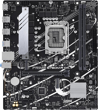 Материнская плата Asus Prime B760M-R D4  (90MB1HA0-M0EAY0)