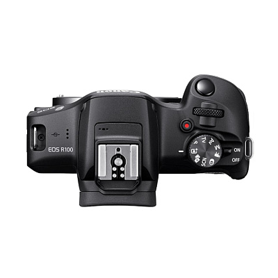 Цифровой фотоаппарат CANON EOS R100 + RF-S 18-45 mm IS STM (6052C034)