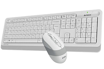 Клавиатура + мышь A4Tech Fstyler FG1010S, White, (FG1010S/ WHITE)