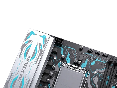 Материнская плата MaxSun B760M Gaming WiFi Gank V2 (B760M Gaming WiFi Gank V2)
