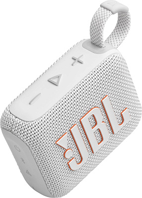 Беспроводная колонка JBL GO 4, White (JBLGO4WHT)