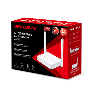 Беспроводной маршрутизатор Mercusys MR20 (MR20)
