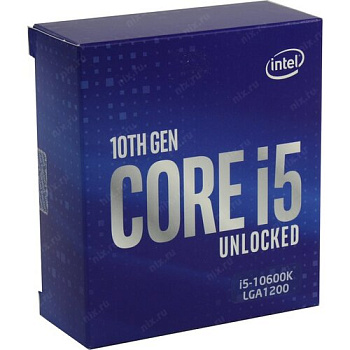 Процессор Intel Core i5-10600K BOX (i5-10600K BOX)