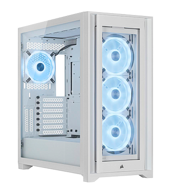 Компьютерный корпус ATX midi tower Corsair, iCUE 5000X RGB QL Edition (CC-9011233-WW)