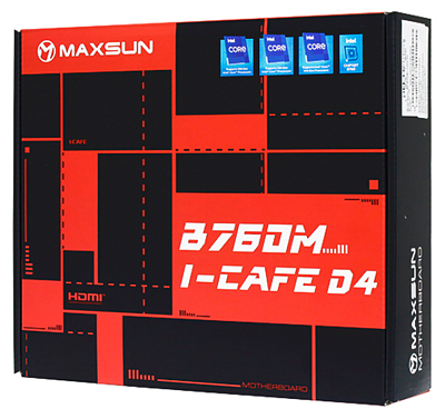 Материнская плата MaxSun B760M I-CAFE D4 (MS-B760M I-CAFE D4)