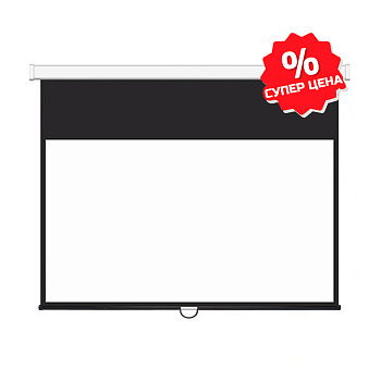 Экран Deluxe DLS-M229-185W (90"х73"), Ø - 116", Раб. поверхность 221х125 см., 16:9 (DLS-M229-185W)
