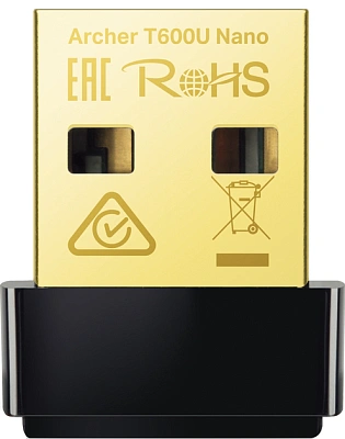 Сетевой адаптер беспроводной USB AC1300 Tp-Link Archer T3U Nano  (Archer T3U Nano(EU))