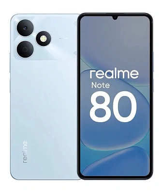 Смартфон Note 80 RMX5388 128Gb 4Gb  Glacier Blue (6941764486430)