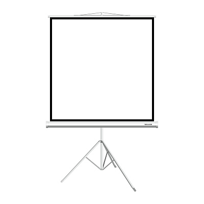 Экран на треноге Deluxe DLS-T244W (96"х96"), Ø - 136", Раб. поверхность 236х236 см., 1:1 (DLS-T244W)