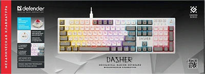 Клавиатура механическая Defender Dasher GK-472 (D-45472)