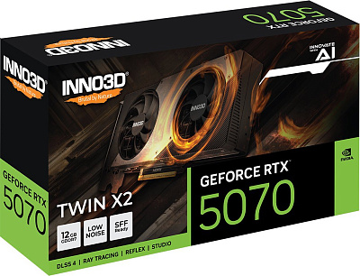 Видеокарта INNO3D GeForce RTX 5070 TWIN X2 (N50702-12D7-195064N)