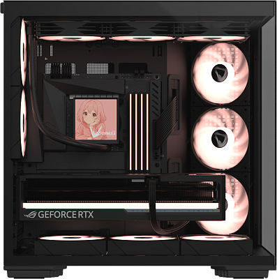 Компьютерный корпус Formula V Crystal Z7 PA Black (Crystal Z7 PA Black)