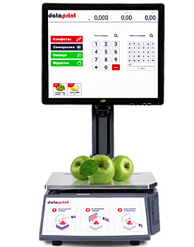 Весы электронные DP Falcon для самообслуживания + внешняя антенна (F0000003634) Весы электронные DP Falcon для самообслуживания + внешняя антенна (F0000003634)