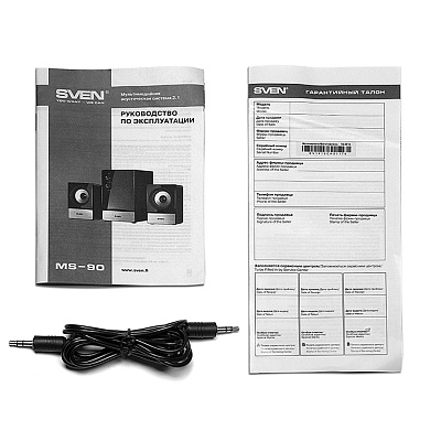 Колонки Sven MS-90 (MS-90 (2.1)-BLACK)
