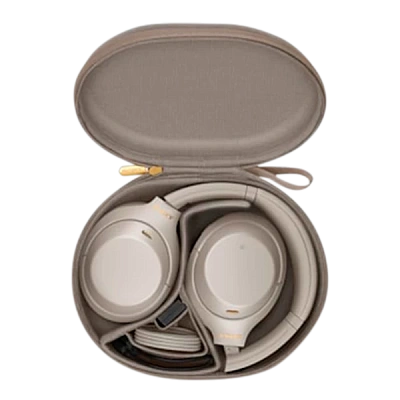 Bluetooth гарнитура Sony WH-1000XM4, Silver (WH1000XM4/SM)