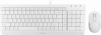 Клавиатура+ мышь A4Tech Fstyler F1512S (F1512S/WHITE)