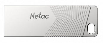 USB Флеш 64GB 3.2 Netac UM1 NT03UM1N-064G-32PN серебристый (NT03UM1N-064G-32PN)