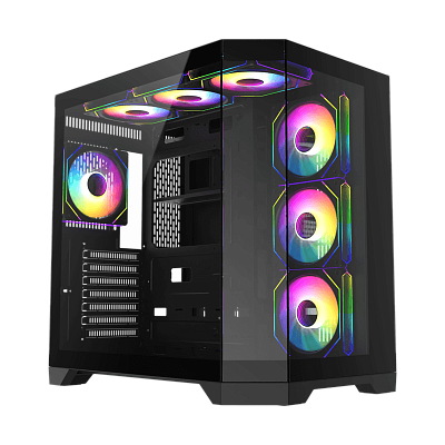 Компьютерный корпус Gamemax Hype-A BK Black (14100902944)