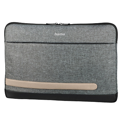 Чехол для ноутбука Hama Terra, 15.6", Grey (00196603)
