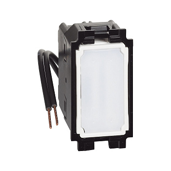 Переключатель промежуточный Bticino K4004L Living Now с подсветкой 10А 1 модуль (K4004L)