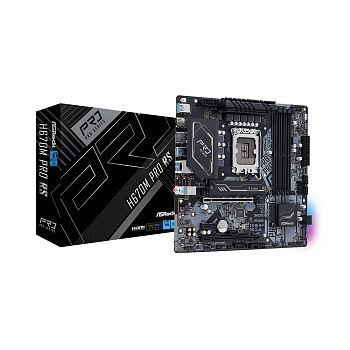 Материнская плата ASRock H670M PRO RS (90-MXBHK0-A0UAYZ) Материнская плата ASRock H670M PRO RS (90-MXBHK0-A0UAYZ)