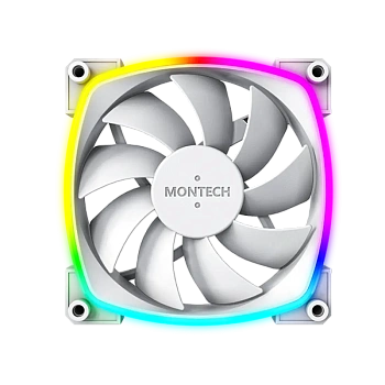 Вентилятор для корпуса Montech AX120 PWM, Белый (AX120 PWM (W))