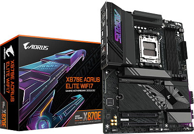 Материнская плата GIGABYTE X870E AORUS ELITE WIFI7, AM5 X870, ATX (X870E A ELITE WIFI7)