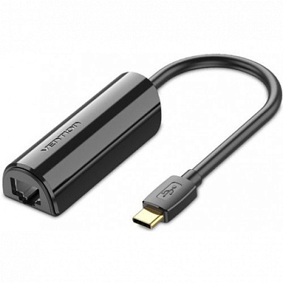 Переходник Vention USB-C- RJ45, Ethernet, 0.15M, CFABB (CFABB)