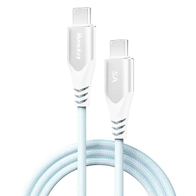Кабель зарядки Huntkey HKCCC501502, USB-C to USB-C, 1.5M, 100W (HKCCC501502)